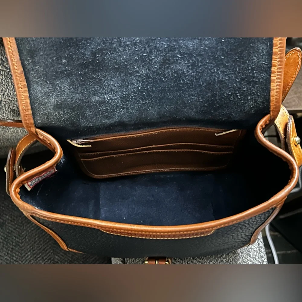SOLD $65 Dooney & Bourke Vintage Crossbody/Shoulder Bag. All Weather Leather. - Picture 7 of 15